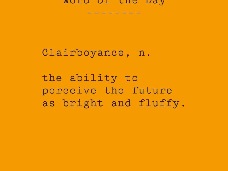 Living in the moment – and rediscovering&nbsp;Clairboyance